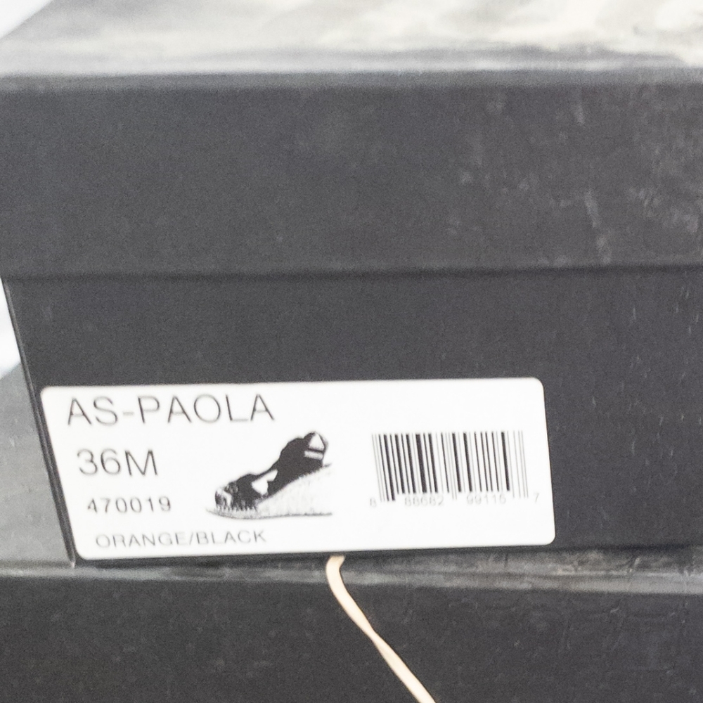 Ash Paola Fabric Open Toe Platform Sandals Black -6 - Picture 8 of 8